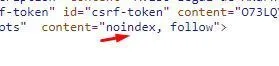 noindex