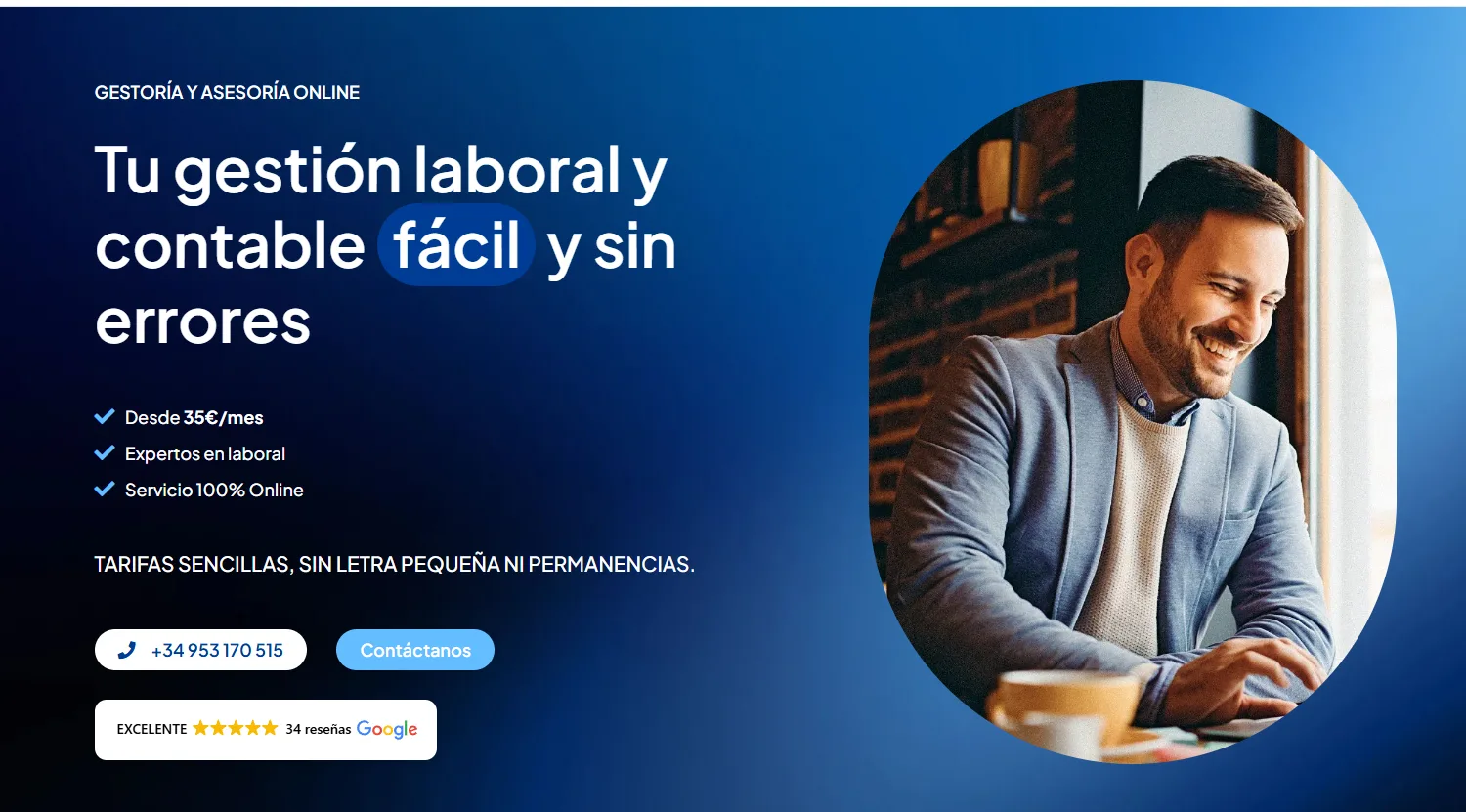 Evolución de keywords orgánicas de AFINOM en Ahrefs — crecimiento sostenido durante 5 años